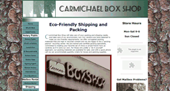 Desktop Screenshot of carmichaelboxshop.com